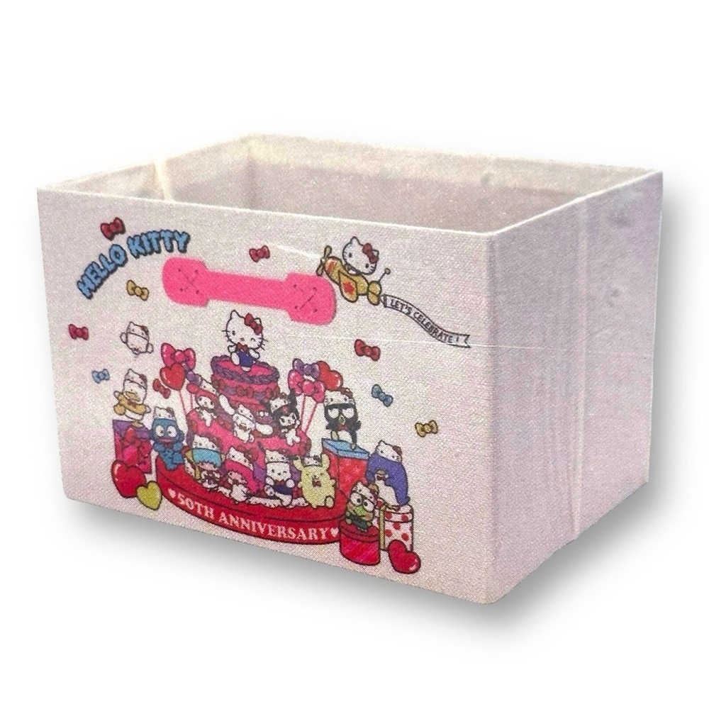 Hello Kitty 50th Anniversary Party Canvas - Pink, Red, Yellow
